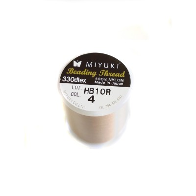 Linha Miyuki beading thread B 50m - Bege