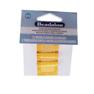 Agulhas Beadalon Tamanho 12 X 2